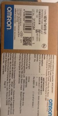 Панель оператора сенсорная Omron NB7W-TW01B-V1